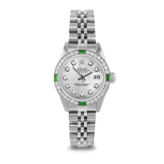 Rolex Datejust 26mm | 6917-SS-SLV-DIA-AM-4EMD-JBL
