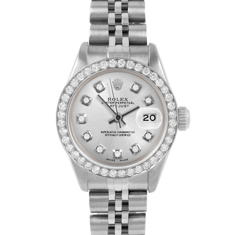 Rolex Datejust 26mm | 6917-SS-SLV-DIA-AM-BDS-JBL