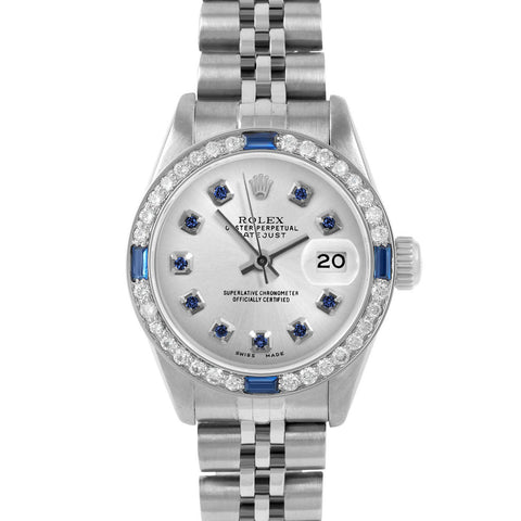 Rolex Datejust 26mm | 6917-SS-SLV-SPH-AM-4SPH-JBL