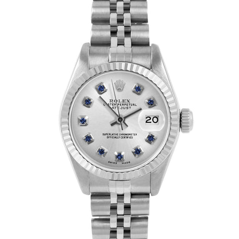 Rolex Datejust 26mm | 6917-SS-SLV-SPH-AM-FLT-JBL