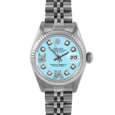 Rolex Datejust 26mm | 6917-SS-TRQ-8DR69-FLT-JBL