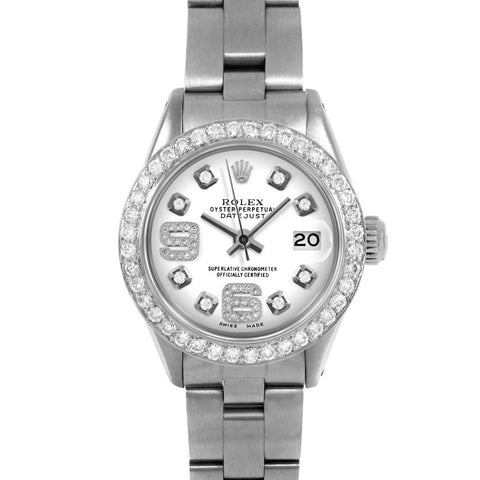 Rolex Datejust 26mm | 6917-SS-WHT-8DA69-BDS-OYS