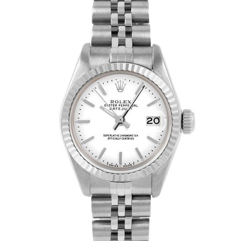 Rolex Datejust 26mm | 6917-SS-WHT-STK-FLT-JBL