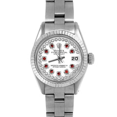 Rolex Datejust 26mm | 6917-SS-WHT-STRR-FLT-OYS