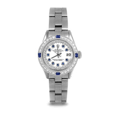 Rolex Datejust 26mm | 6917-SS-WHT-STRS-4SPH-OYS