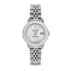 Rolex Datejust 26mm | 6917-SS-WMOP-NOHM-2CT-JBL