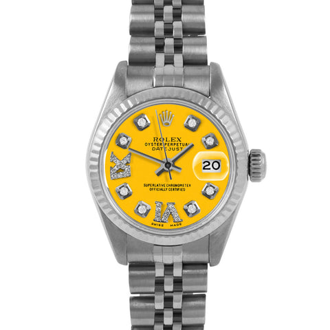 Rolex Datejust 26mm | 6917-SS-YLW-8DR69-FLT-JBL