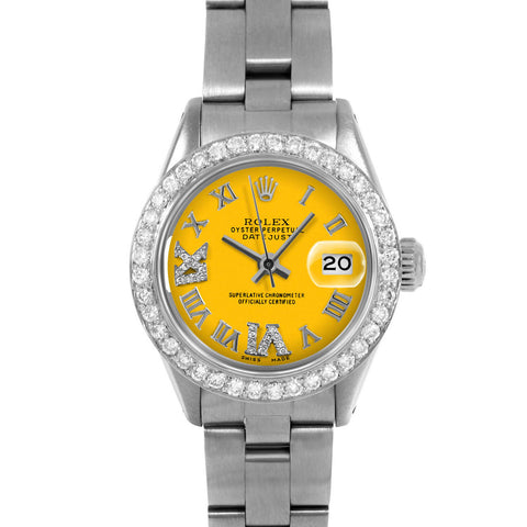 Rolex Datejust 26mm | 6917-SS-YLW-RDR69-BDS-OYS