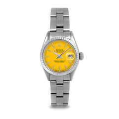 Rolex Datejust 26mm | 6917-SS-YLW-STK-FLT-OYS