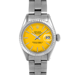 Rolex Datejust 26mm | 6917-SS-YLW-STK-FLT-OYS