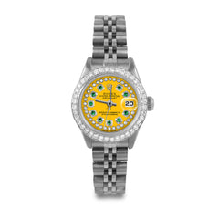 Rolex Datejust 26mm | 6917-SS-YLW-STRE-BDS-JBL