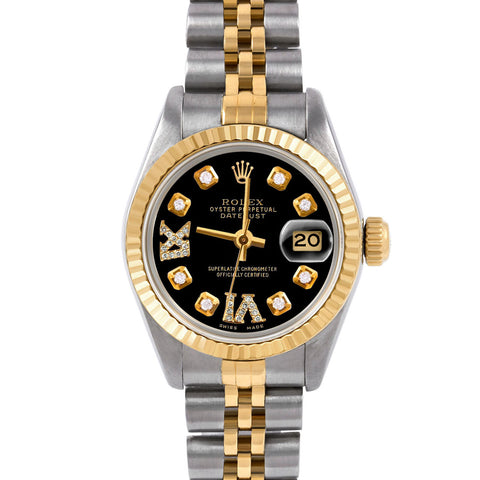 Rolex Datejust 26mm | 6917-TT-BLK-8DR69-FLT-JBL