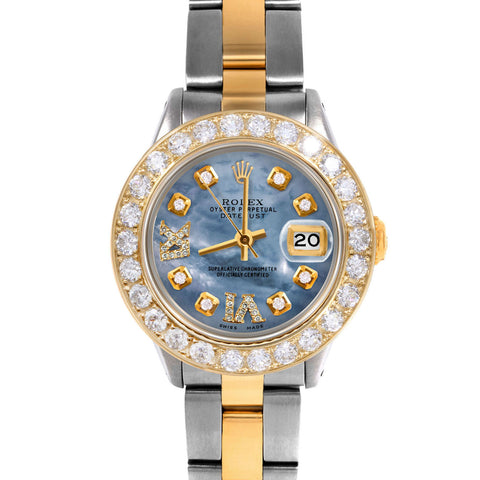 Rolex Datejust 26mm | 6917-TT-BLMOP-8DR69-2CT-OYS