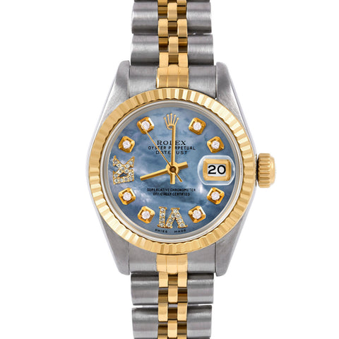 Rolex Datejust 26mm | 6917-TT-BLMOP-8DR69-FLT-JBL