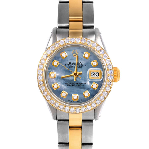 Rolex Datejust 26mm | 6917-TT-BLMOP-DIA-AM-BDS-OYS