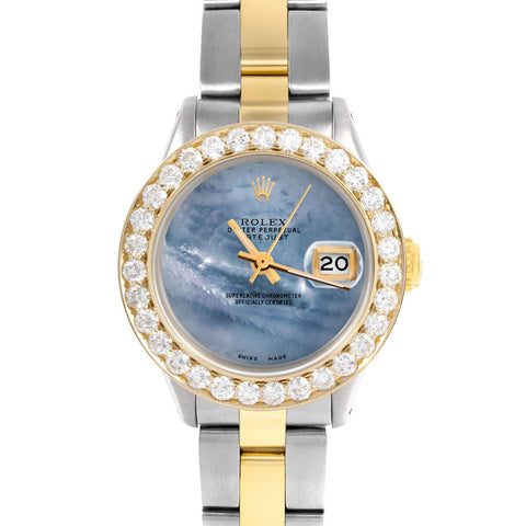 Rolex Datejust 26mm | 6917-TT-BLMOP-NOHM-2CT-OYS