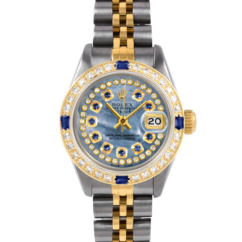 Rolex Datejust 26mm | 6917-TT-BLMOP-STRS-4SPH-JBL