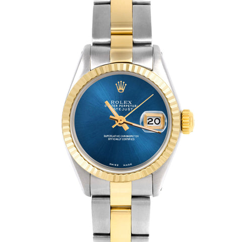 Rolex Datejust 26mm | 6917-TT-BLU-NOHM-FLT-OYS