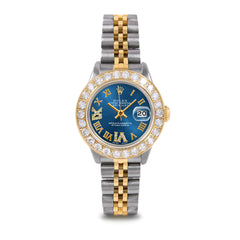 Rolex Datejust 26mm | 6917-TT-BLU-RDR69-2CT-JBL