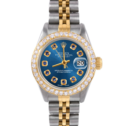 Rolex Datejust 26mm | 6917-TT-BLU-SPH-AM-BDS-JBL