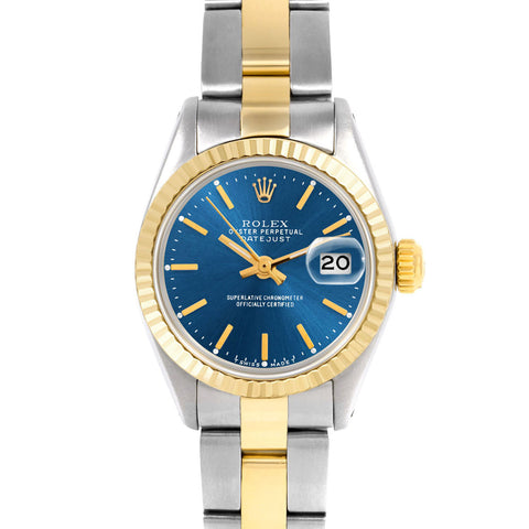 Rolex Datejust 26mm | 6917-TT-BLU-STK-FLT-OYS