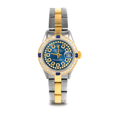 Rolex Datejust 26mm | 6917-TT-BLU-STRS-4SPH-OYS