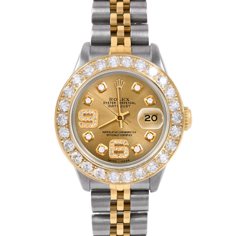 Rolex Datejust 26mm | 6917-TT-CHM-8DA69-2CT-JBL