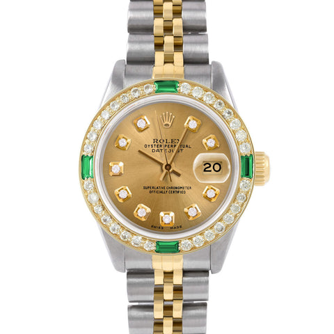 Rolex Datejust 26mm | 6917-TT-CHM-DIA-AM-4EMD-JBL