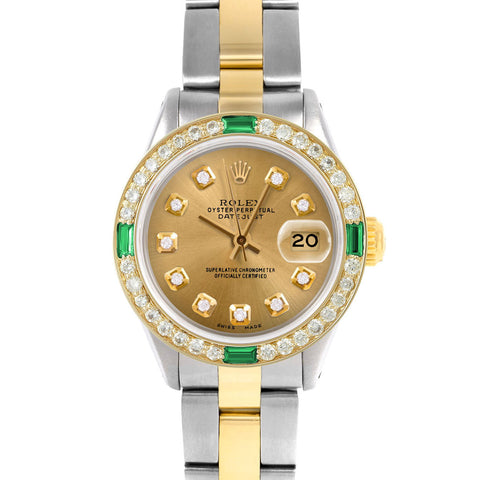 Rolex Datejust 26mm | 6917-TT-CHM-DIA-AM-4EMD-OYS