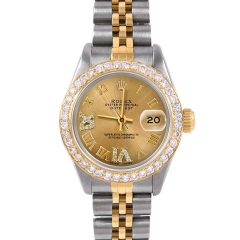 Rolex Datejust 26mm | 6917-TT-CHM-RDR69-BDS-JBL