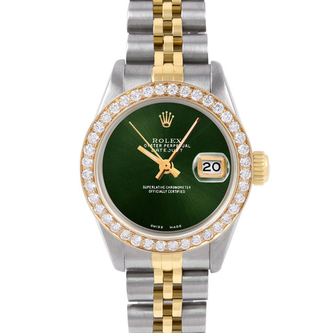 Rolex Datejust 26mm | 6917-TT-GRN-NOHM-BDS-JBL
