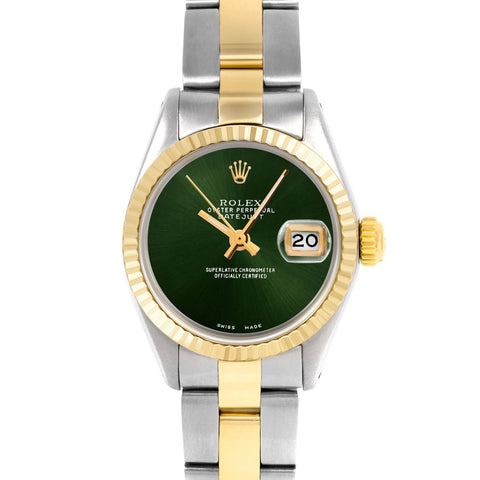 Rolex Datejust 26mm | 6917-TT-GRN-NOHM-FLT-OYS