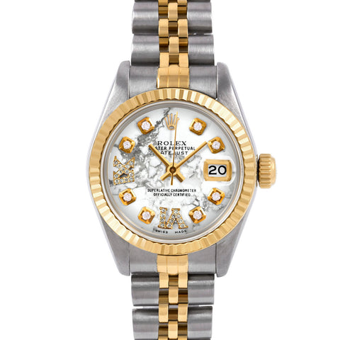 Rolex Datejust 26mm | 6917-TT-MRB-8DR69-FLT-JBL