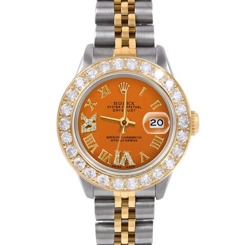 Rolex Datejust 26mm | 6917-TT-ORN-RDR69-2CT-JBL
