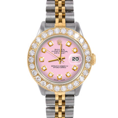 Rolex Datejust 26mm | 6917-TT-PNK-DIA-AM-2CT-JBL