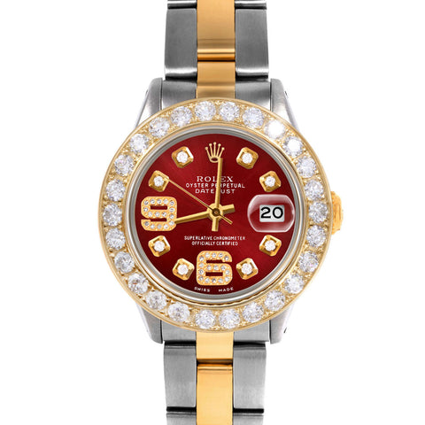 Rolex Datejust 26mm | 6917-TT-RED-8DA69-2CT-OYS