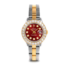 Rolex Datejust 26mm | 6917-TT-RED-DIA-AM-2CT-OYS