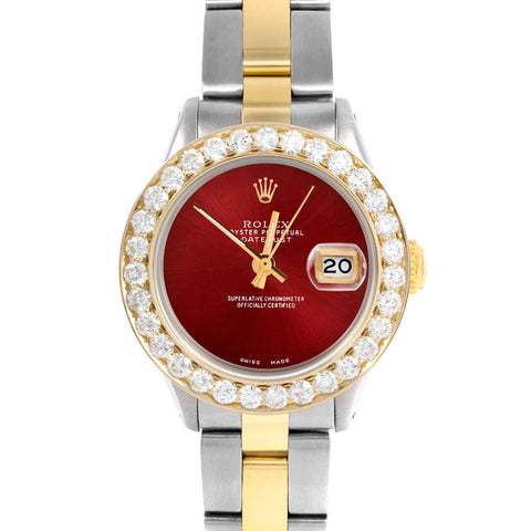 Rolex Datejust 26mm | 6917-TT-RED-NOHM-2CT-OYS