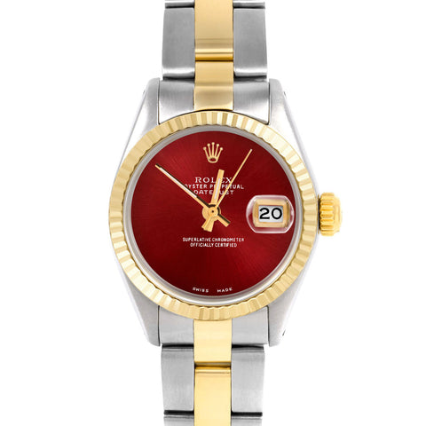 Rolex Datejust 26mm | 6917-TT-RED-NOHM-FLT-OYS