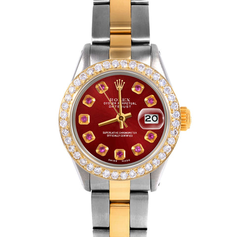 Rolex Datejust 26mm | 6917-TT-RED-RBY-AM-BDS-OYS
