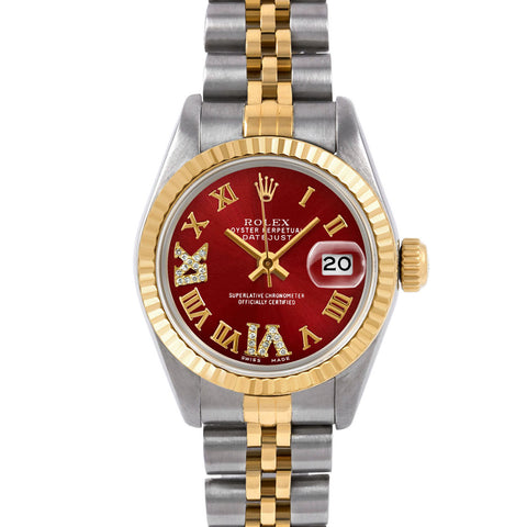 Rolex Datejust 26mm | 6917-TT-RED-RDR69-FLT-JBL