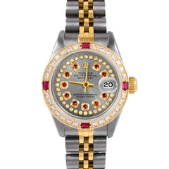 Rolex Datejust 26mm | 6917-TT-SLT-STRR-4RBY-JBL