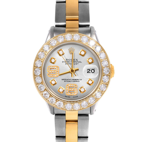 Rolex Datejust 26mm | 6917-TT-SLV-8DA69-2CT-OYS
