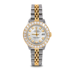 Rolex Datejust 26mm | 6917-TT-SLV-DIA-AM-2CT-JBL