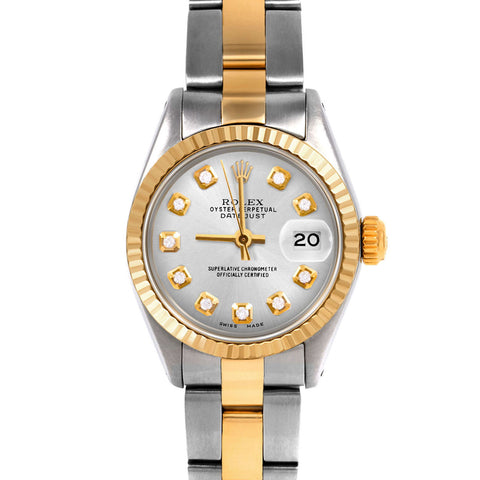 Rolex Datejust 26mm | 6917-TT-SLV-DIA-AM-FLT-OYS