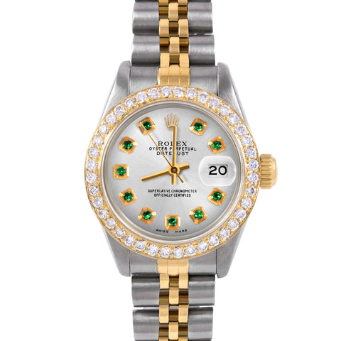 Rolex Datejust 26mm | 6917-TT-SLV-EMD-AM-BDS-JBL