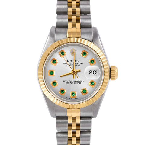 Rolex Datejust 26mm | 6917-TT-SLV-EMD-AM-FLT-JBL