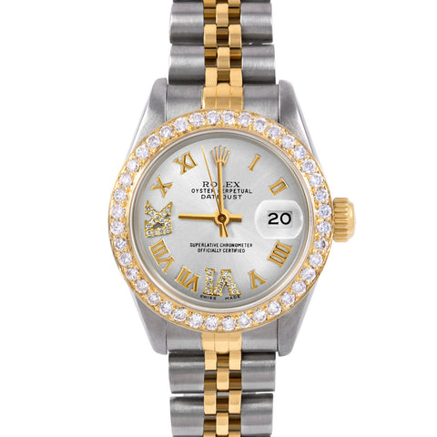 Rolex Datejust 26mm | 6917-TT-SLV-RDR69-BDS-JBL