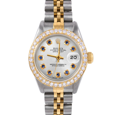 Rolex Datejust 26mm | 6917-TT-SLV-SPH-AM-BDS-JBL