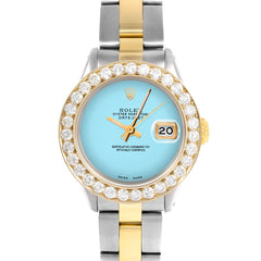 Rolex Datejust 26mm | 6917-TT-TRQ-NOHM-2CT-OYS